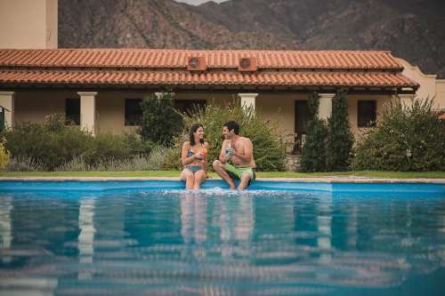 Piscina en Jardin